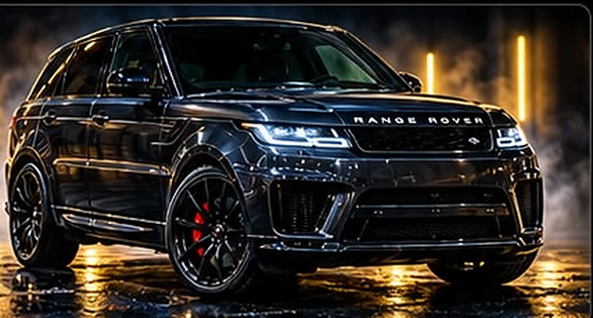 Black Range Rover Sport